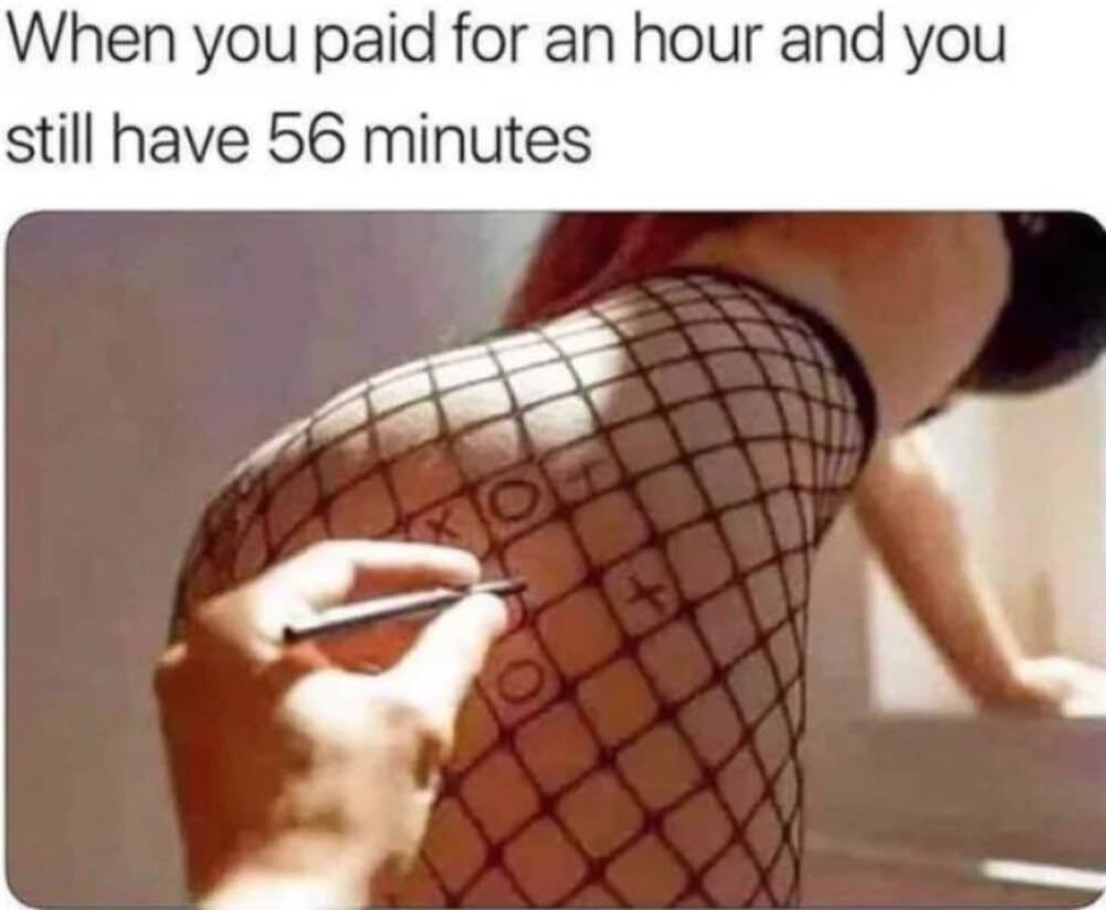 paid for an hour