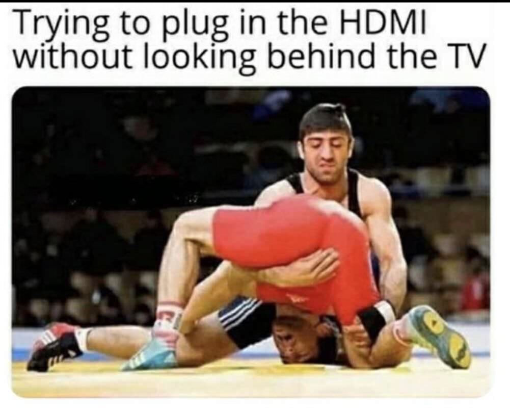 trying to plugin my hdmi