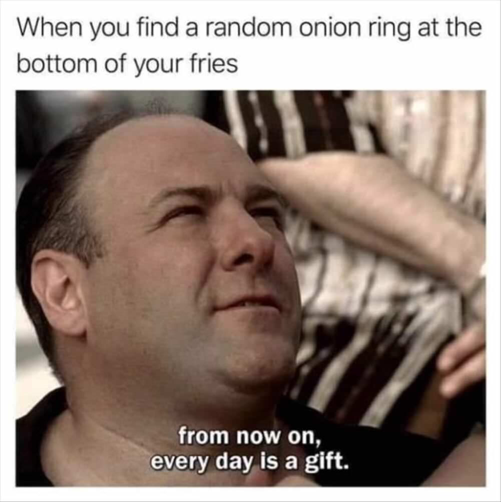 that random onion ring