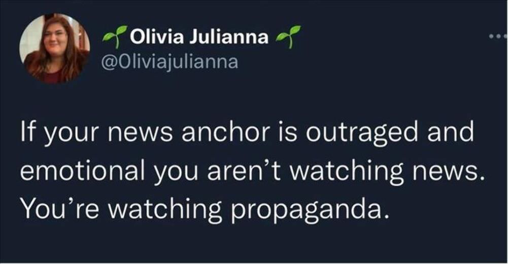 if your news anchor is outraged