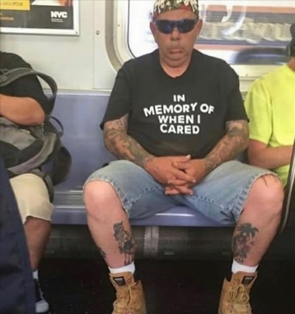 in memory of when i cared