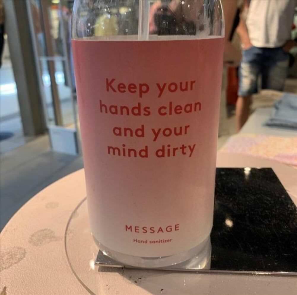 keep your hands clean
