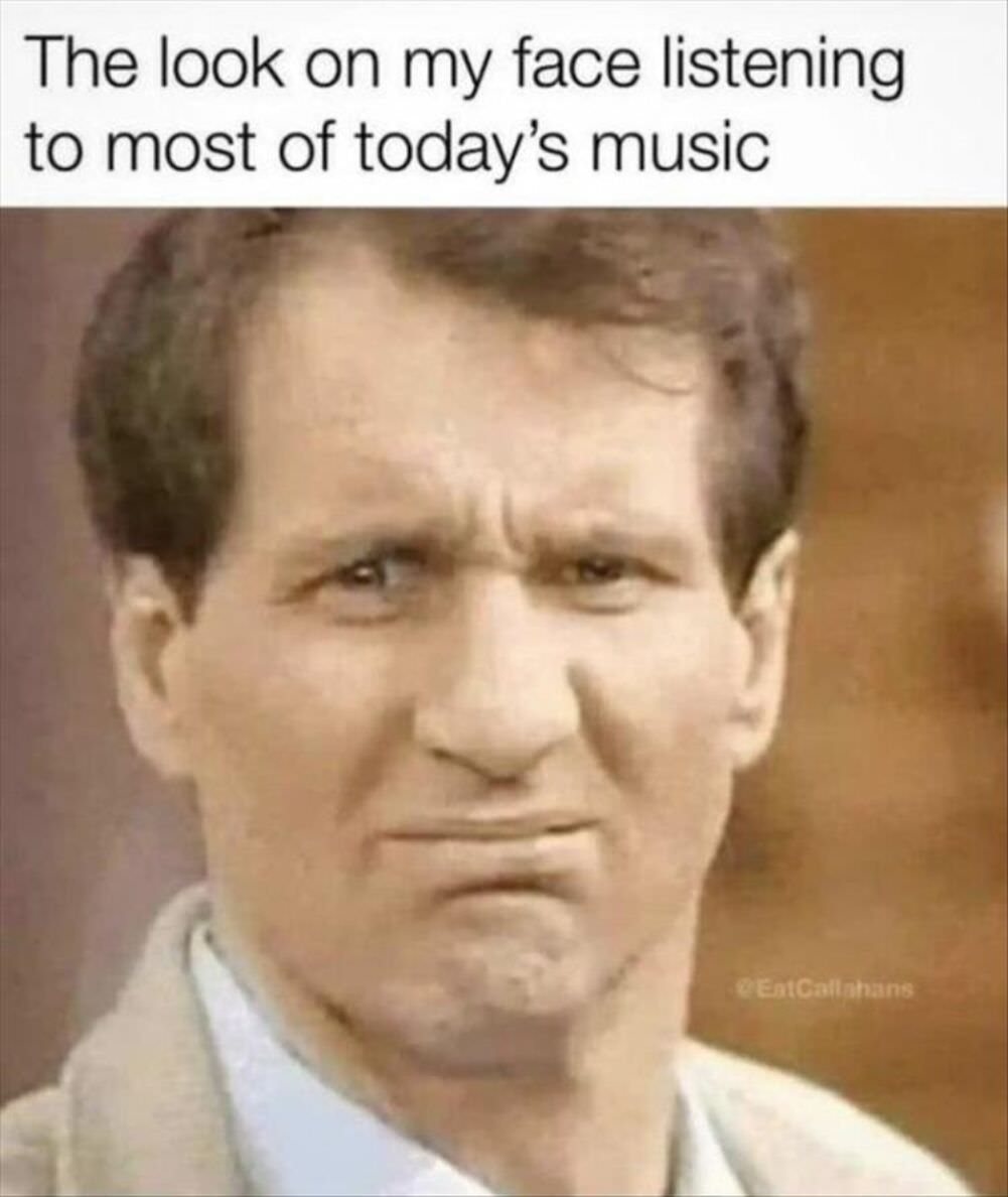 most of todays music