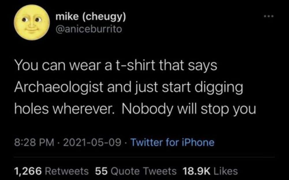 nobody is going to stop you