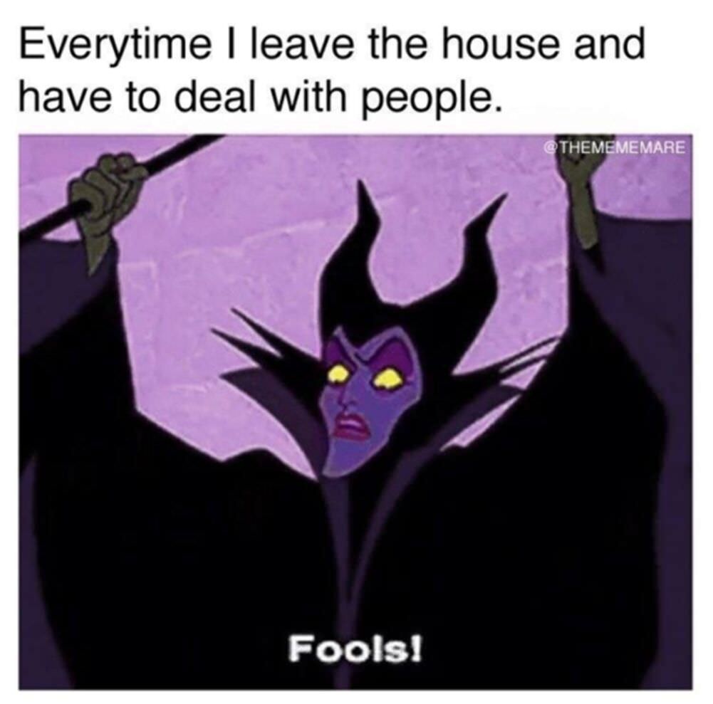 every time i leave the house