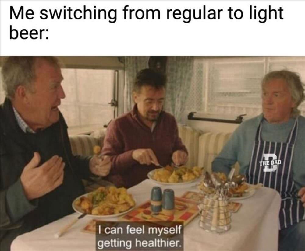 switching to light beer
