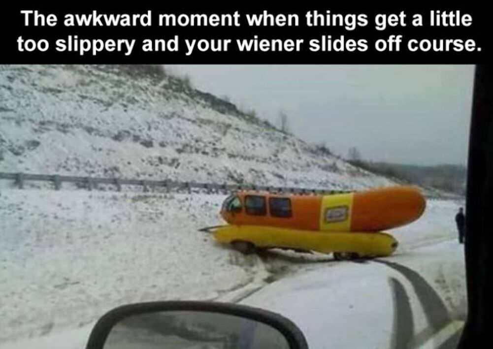 a little too slippery