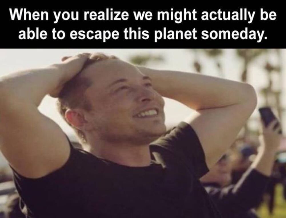 might actually be able to escape