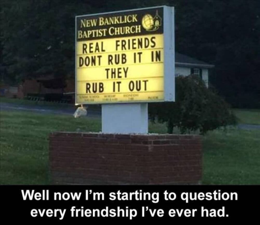 questioning my friends