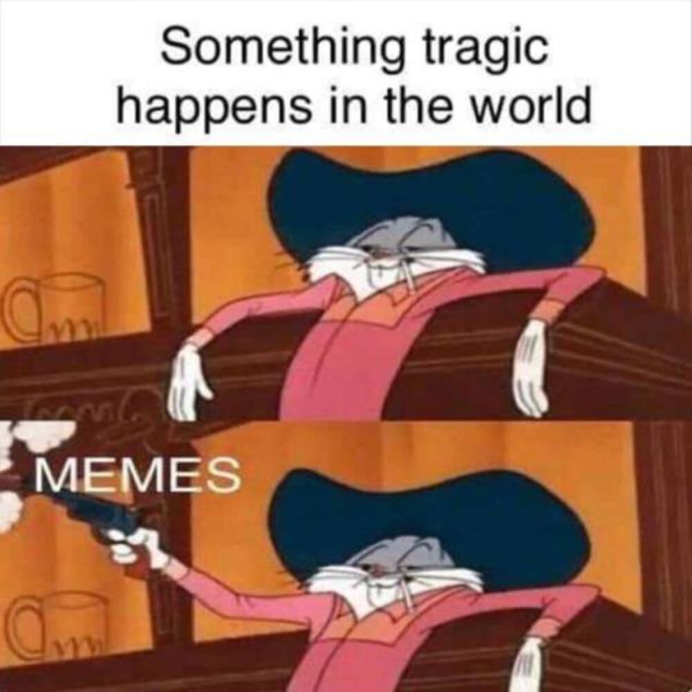 something tragic happens