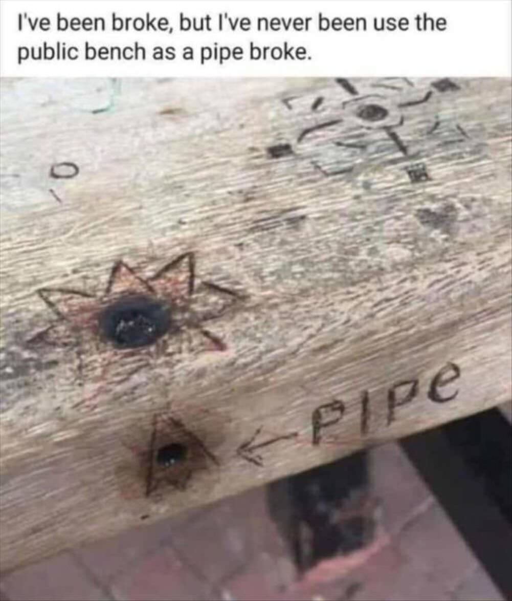 the public bench pipe