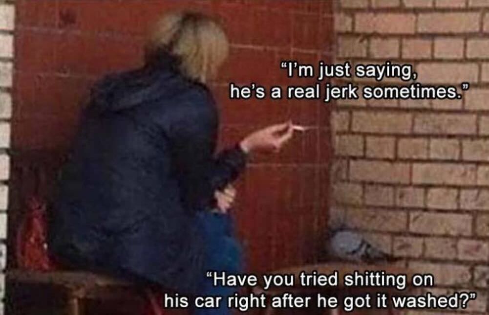 a real jerk