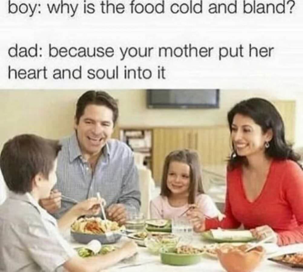why is the food cold