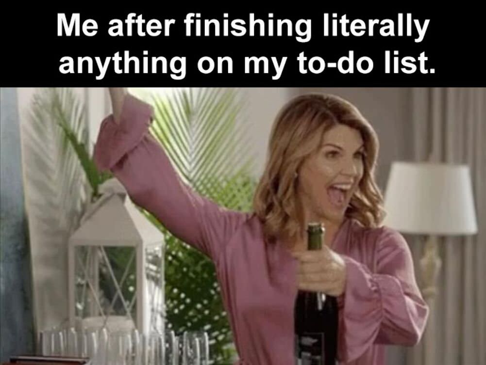 after literally anything