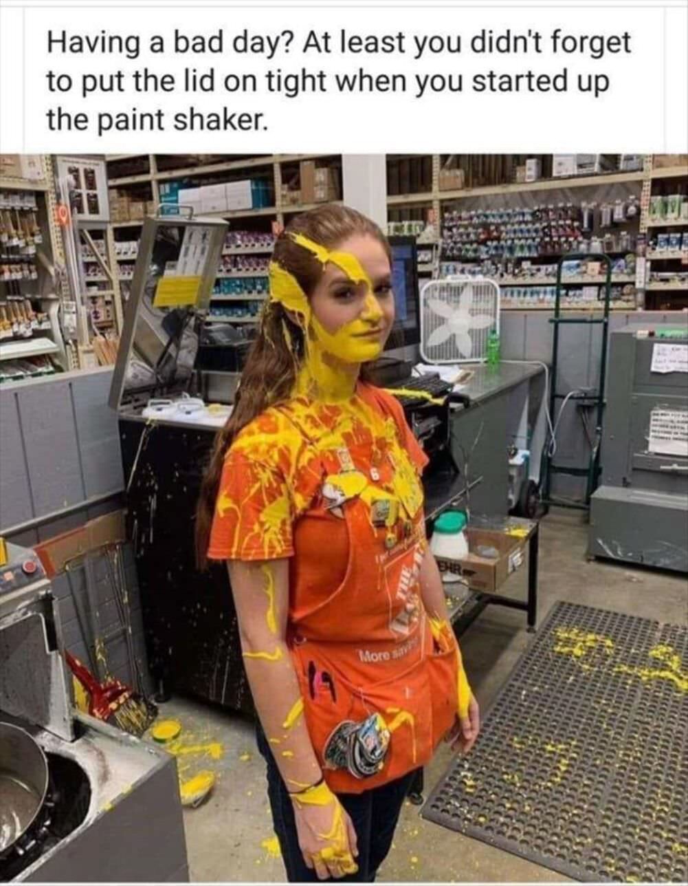 having a bad day huh