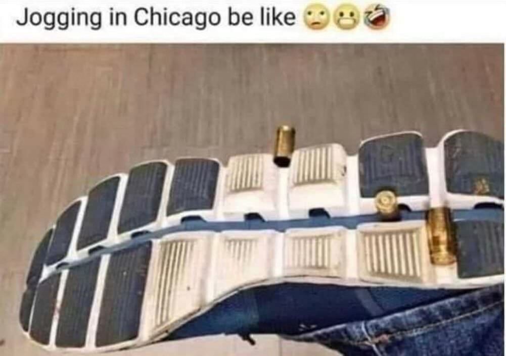 jogging in chicago
