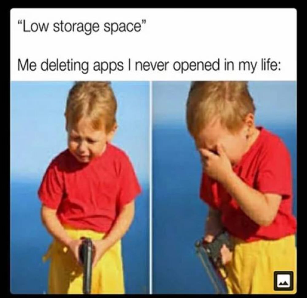 low storage