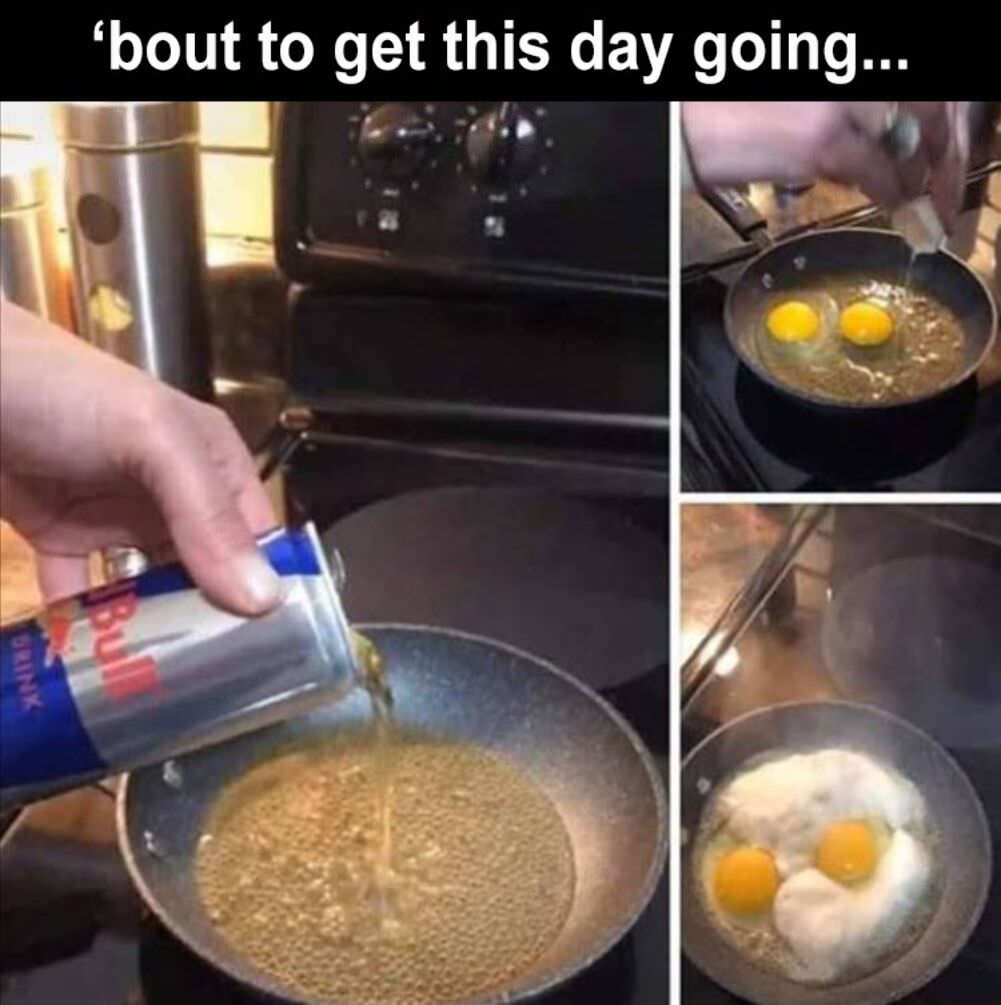 about to get the day going