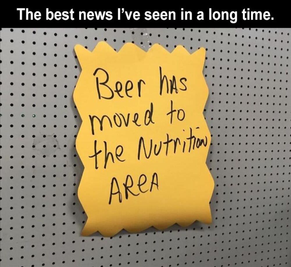 best news in a while