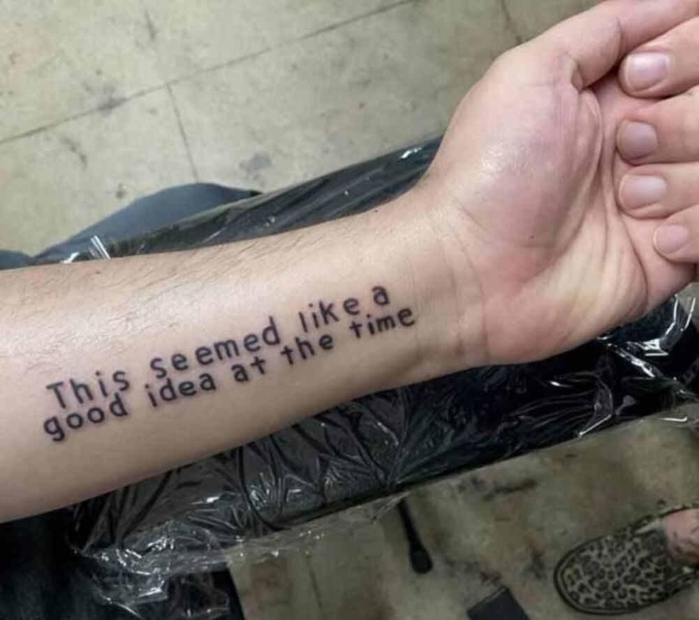 seemed like a good idea