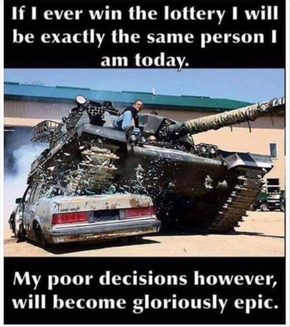 if i ever win the lotto