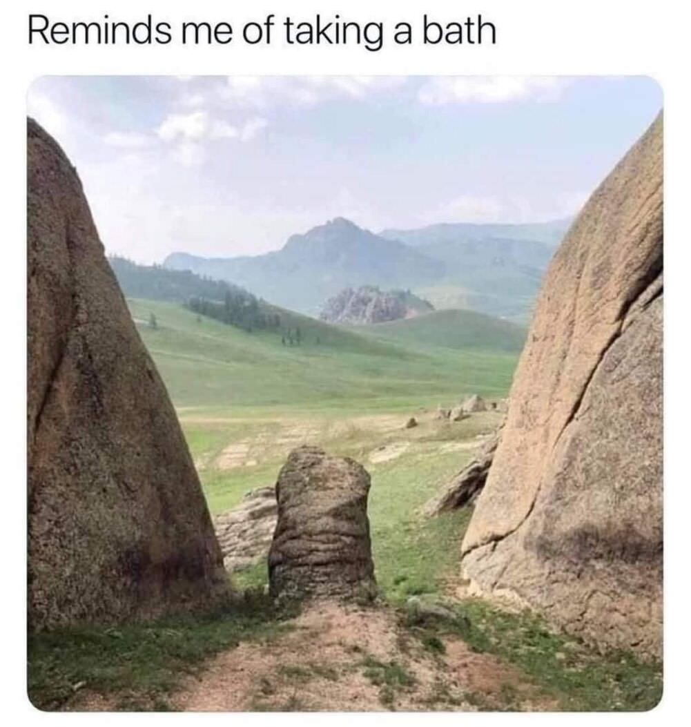reminds me of bath time