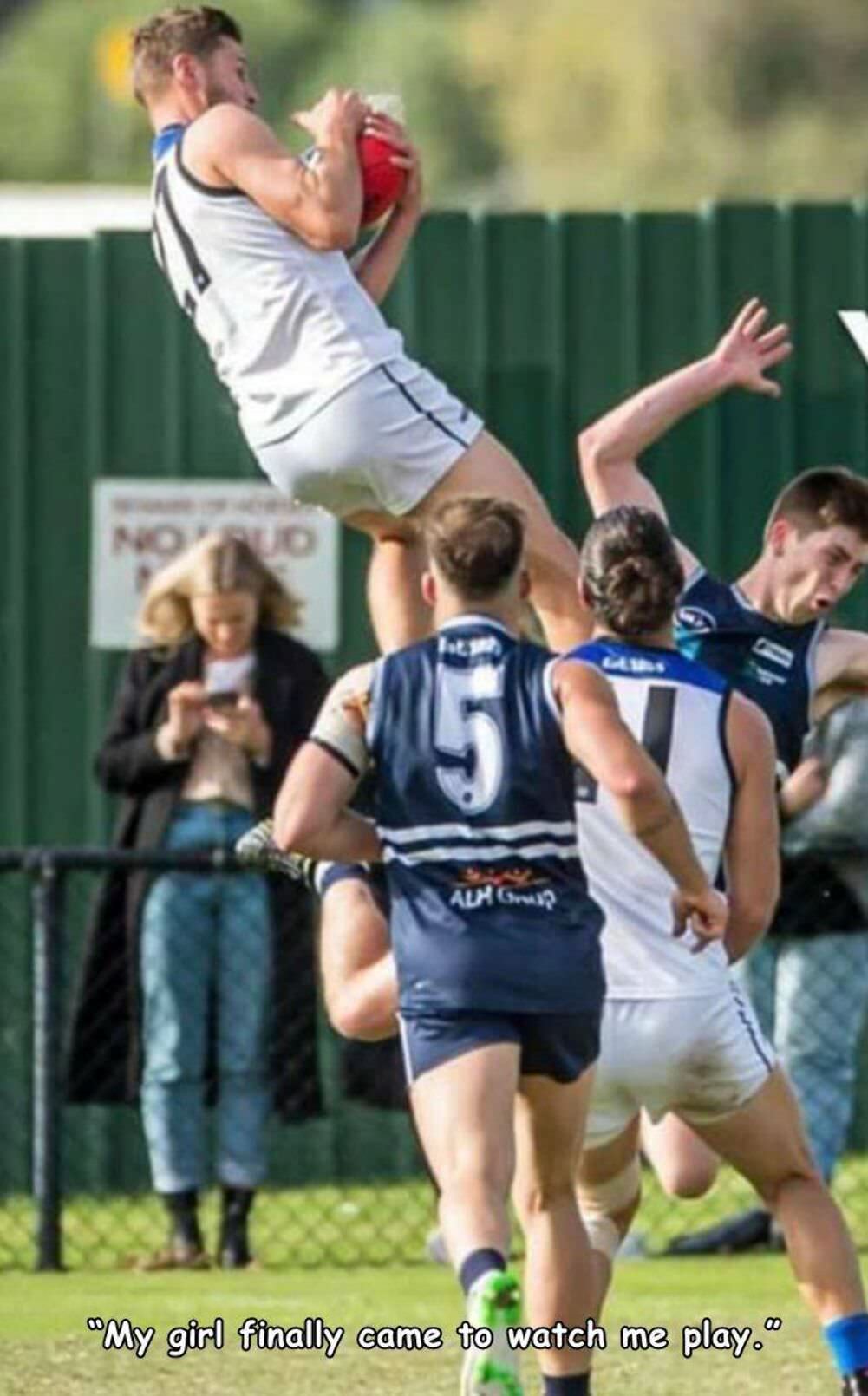 finally came to watch me