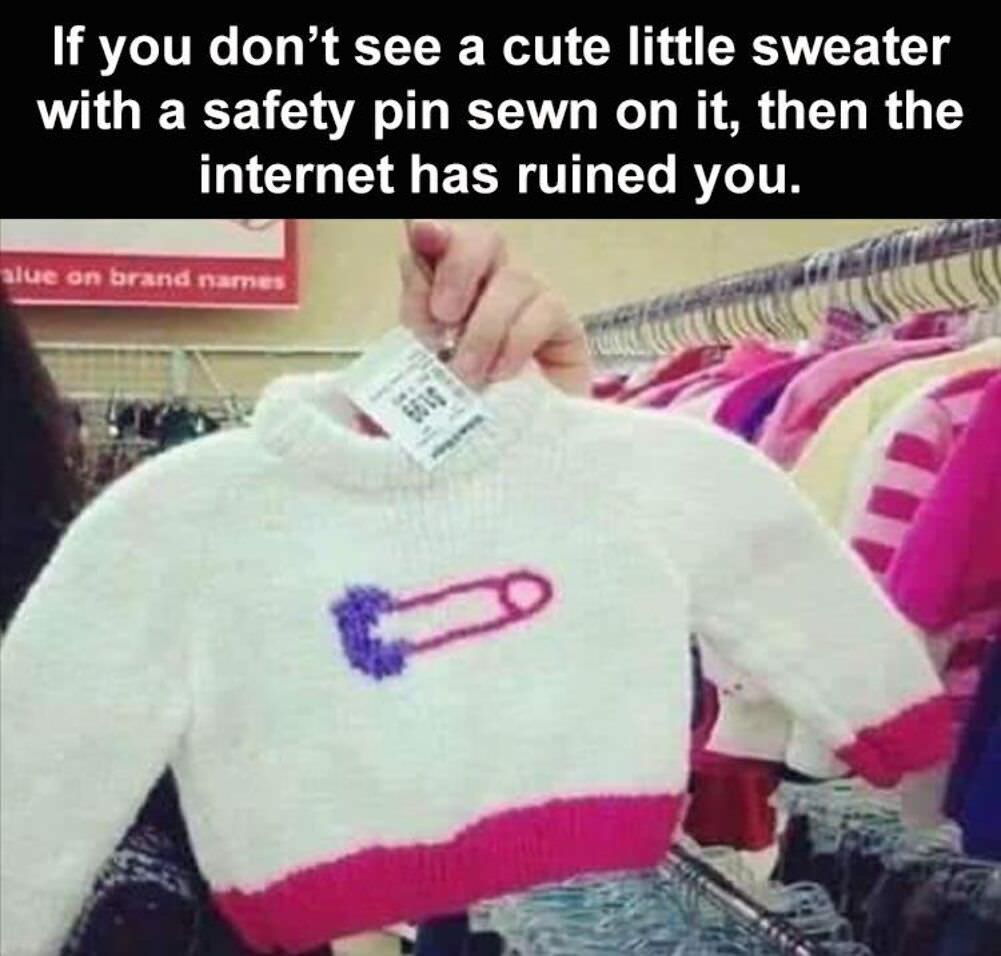 a cute little sweater