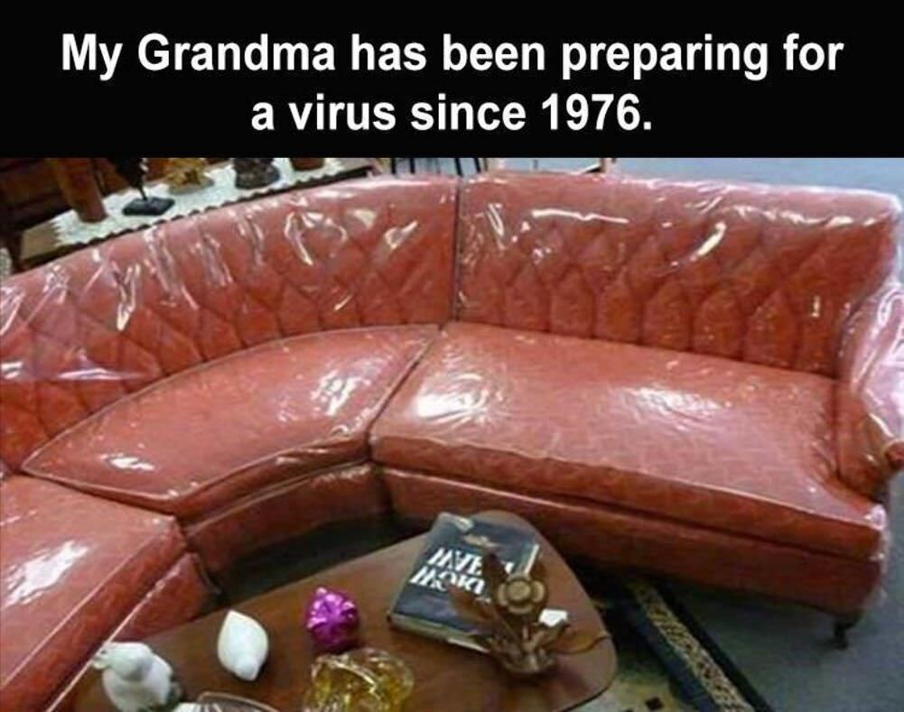 grandma has been preparing