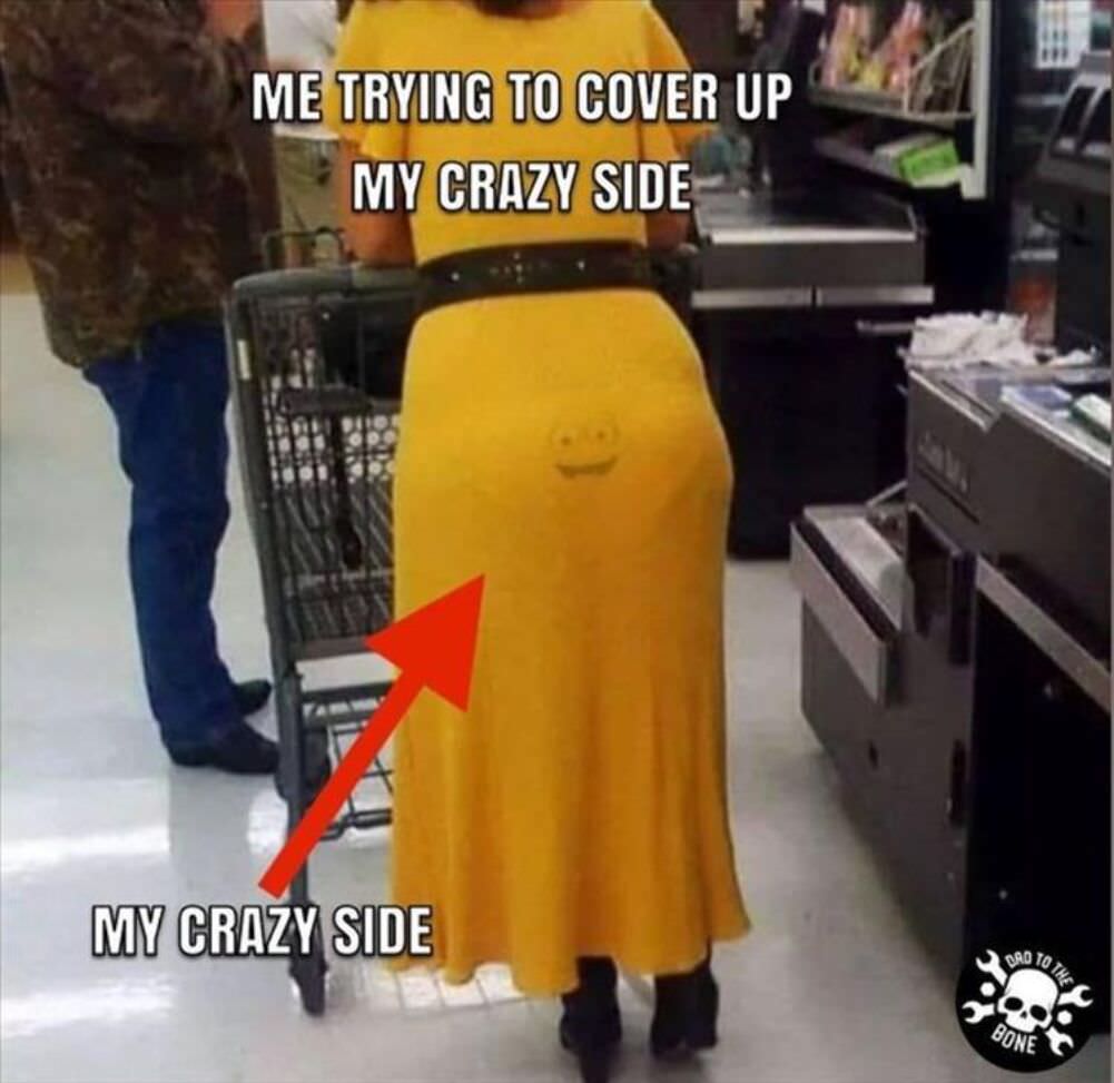cover up my crazy side
