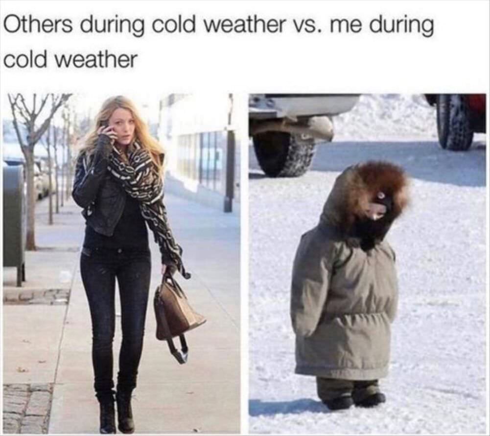 during cold weather