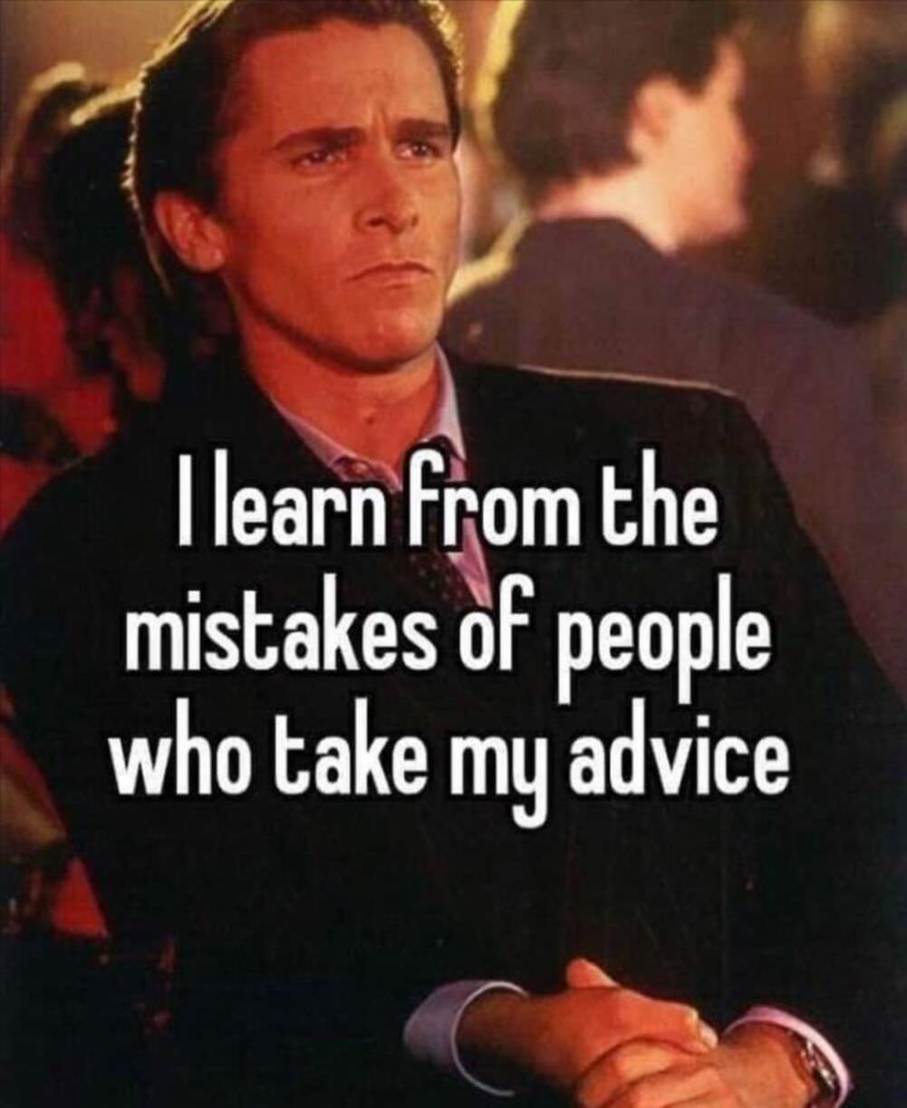 i learn from those people