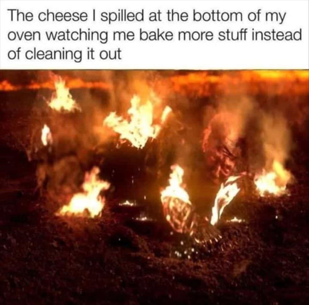 the cheese i spilled