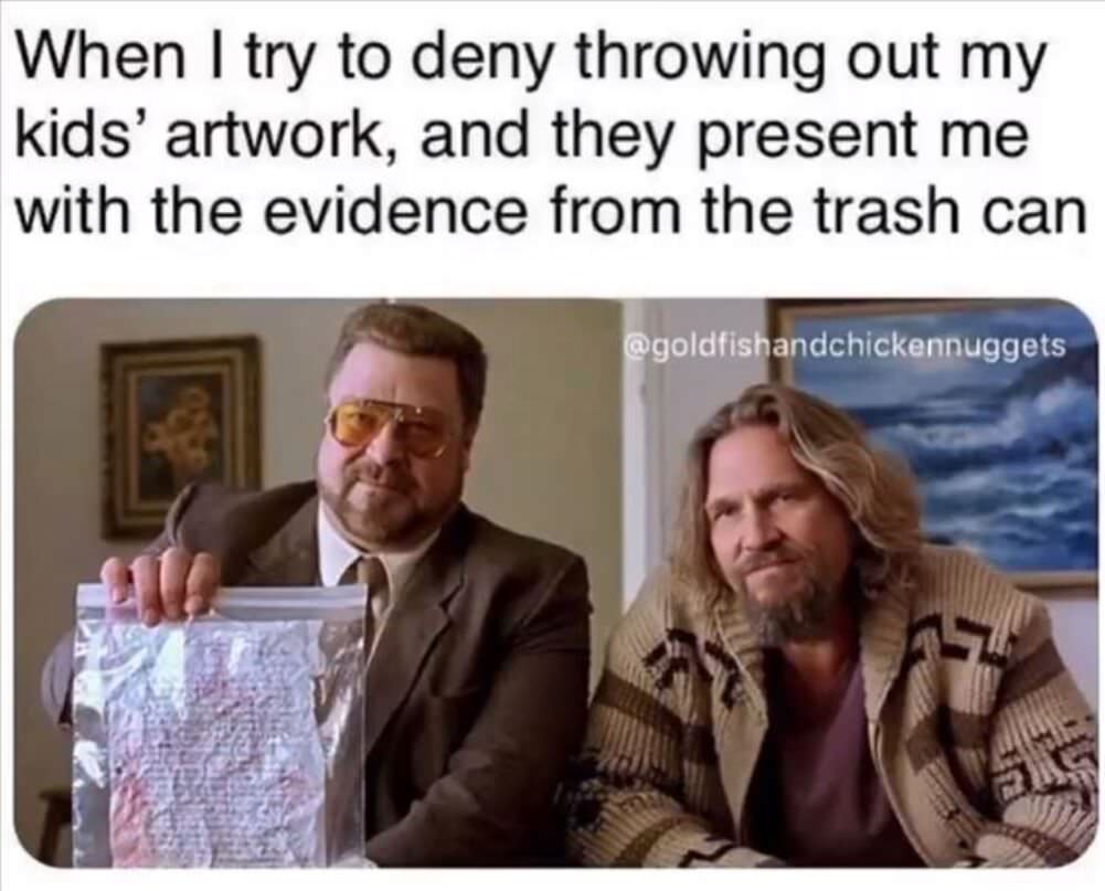 throwing it away