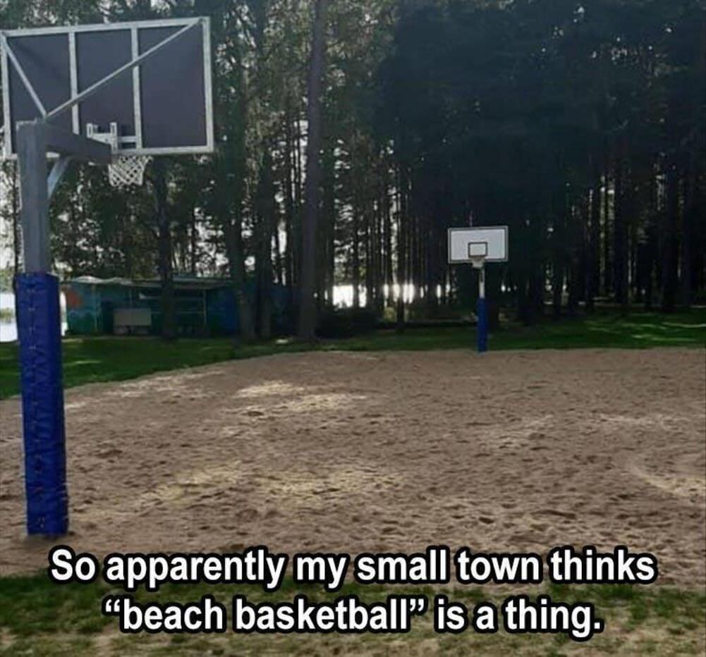 beach basketball
