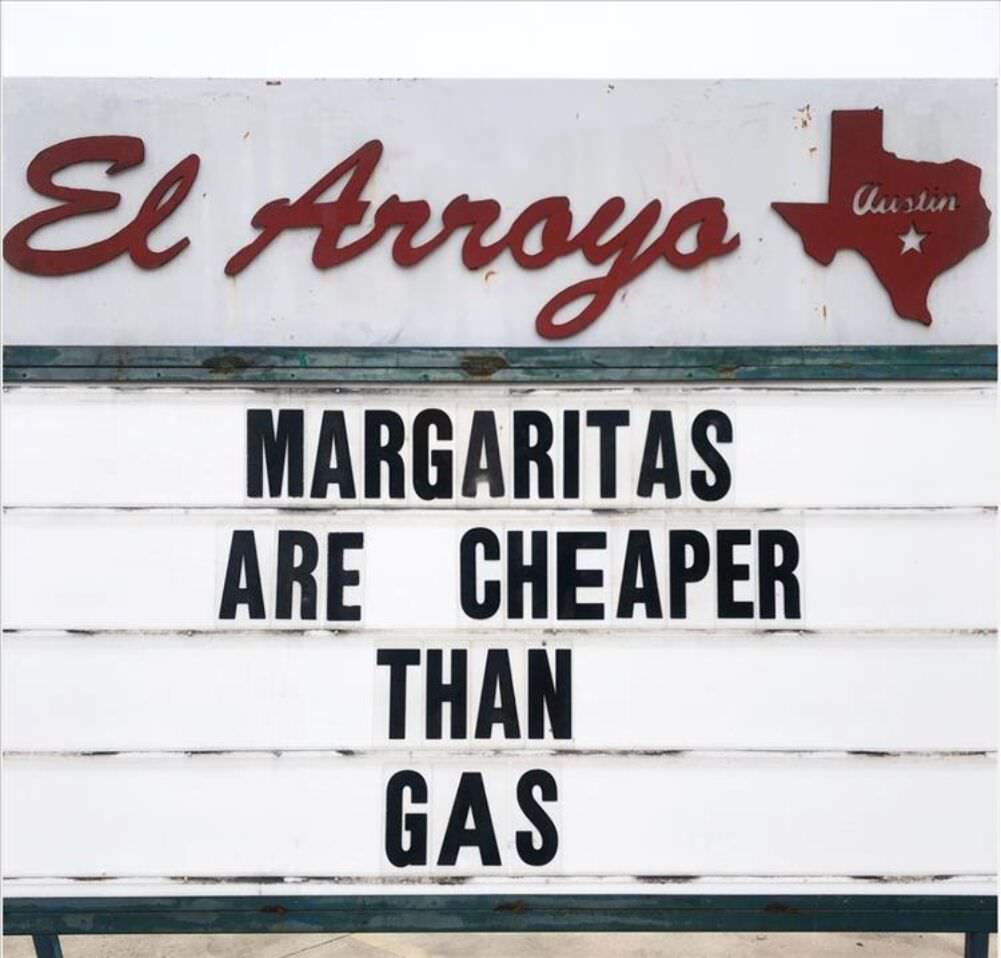 margaritas are cheaper