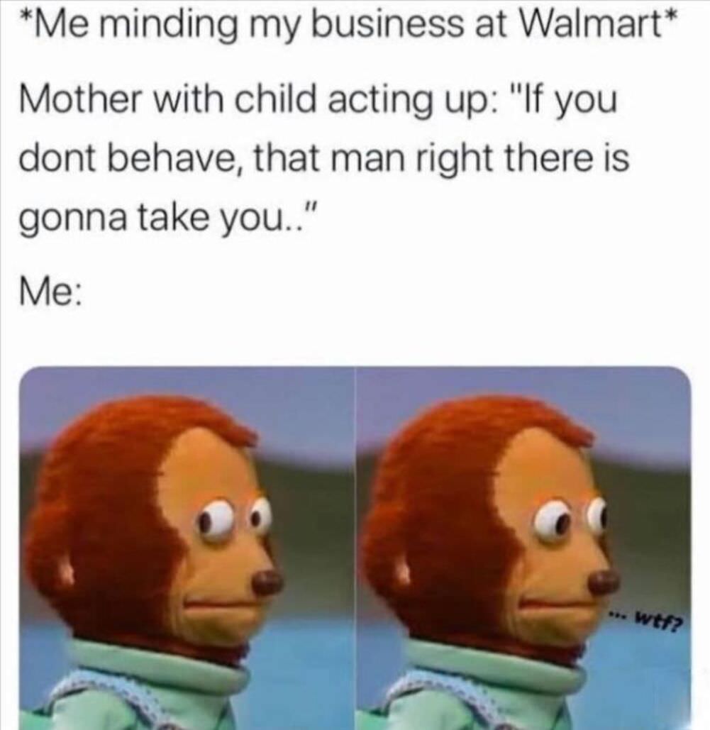 minding my own business