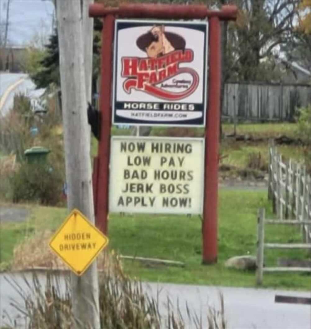 now hiring