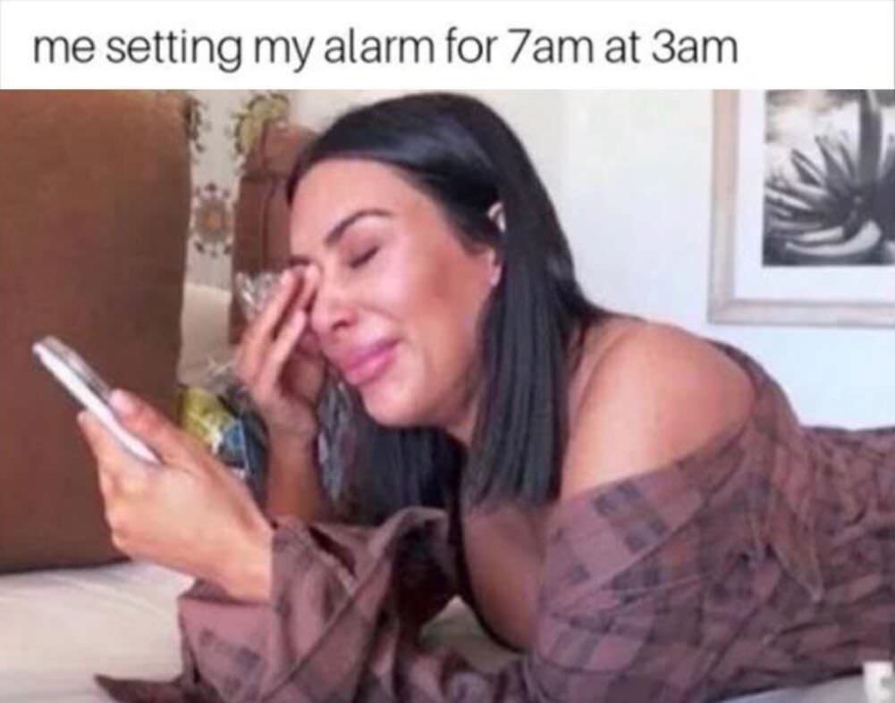 setting my alarm