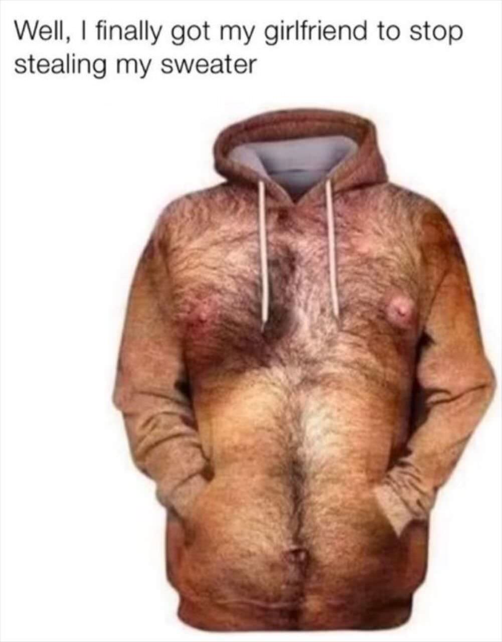 top stealing my sweater