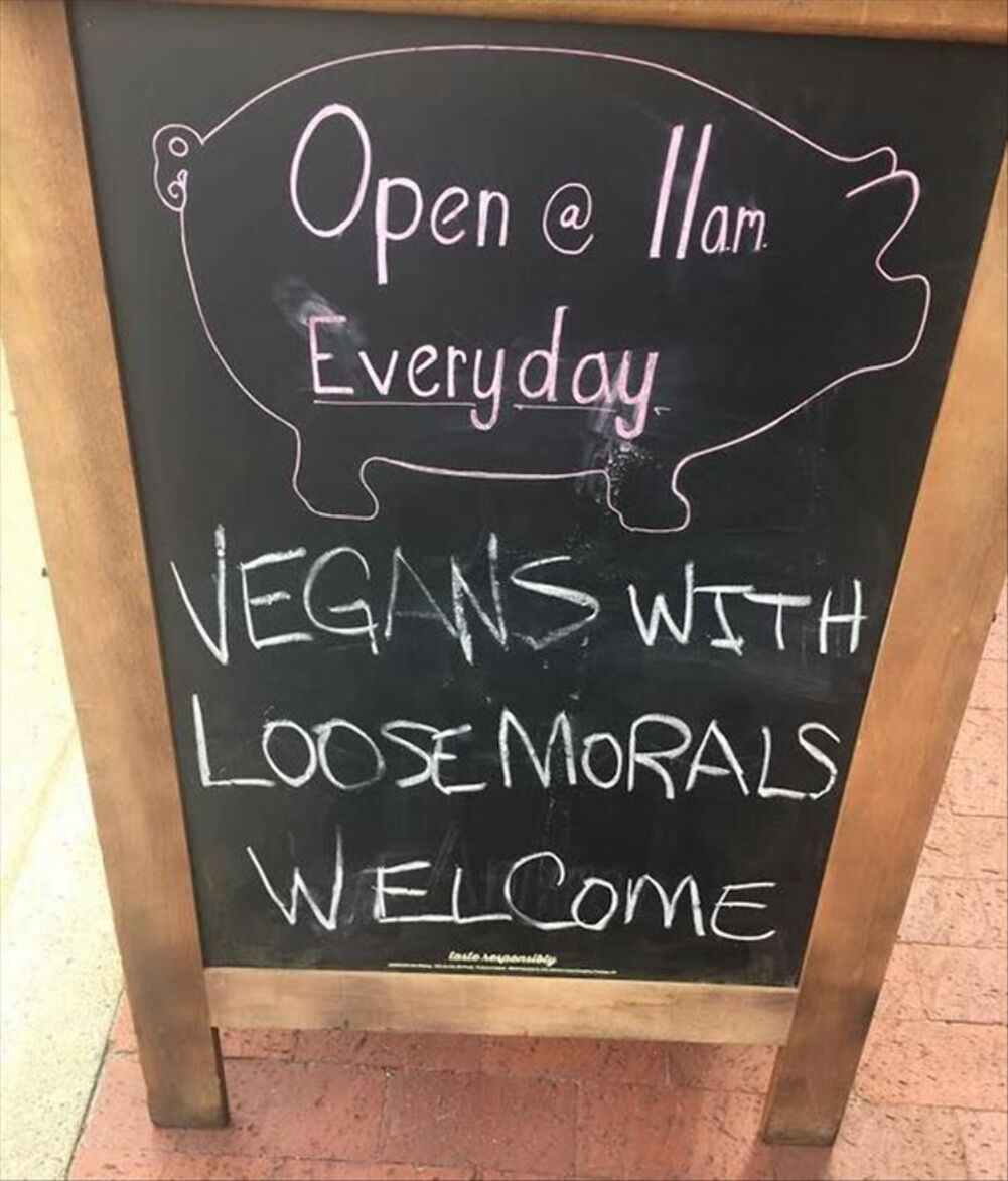 vegans welcome
