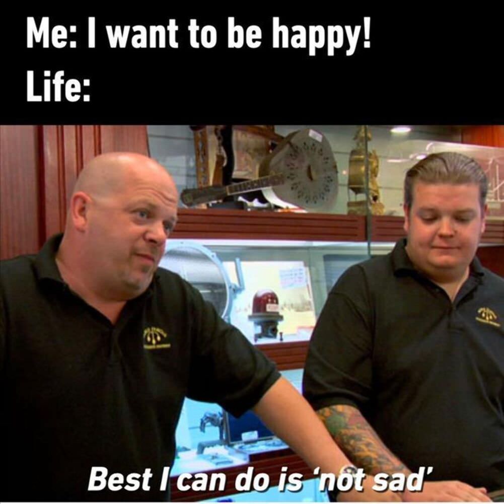 want to be happy