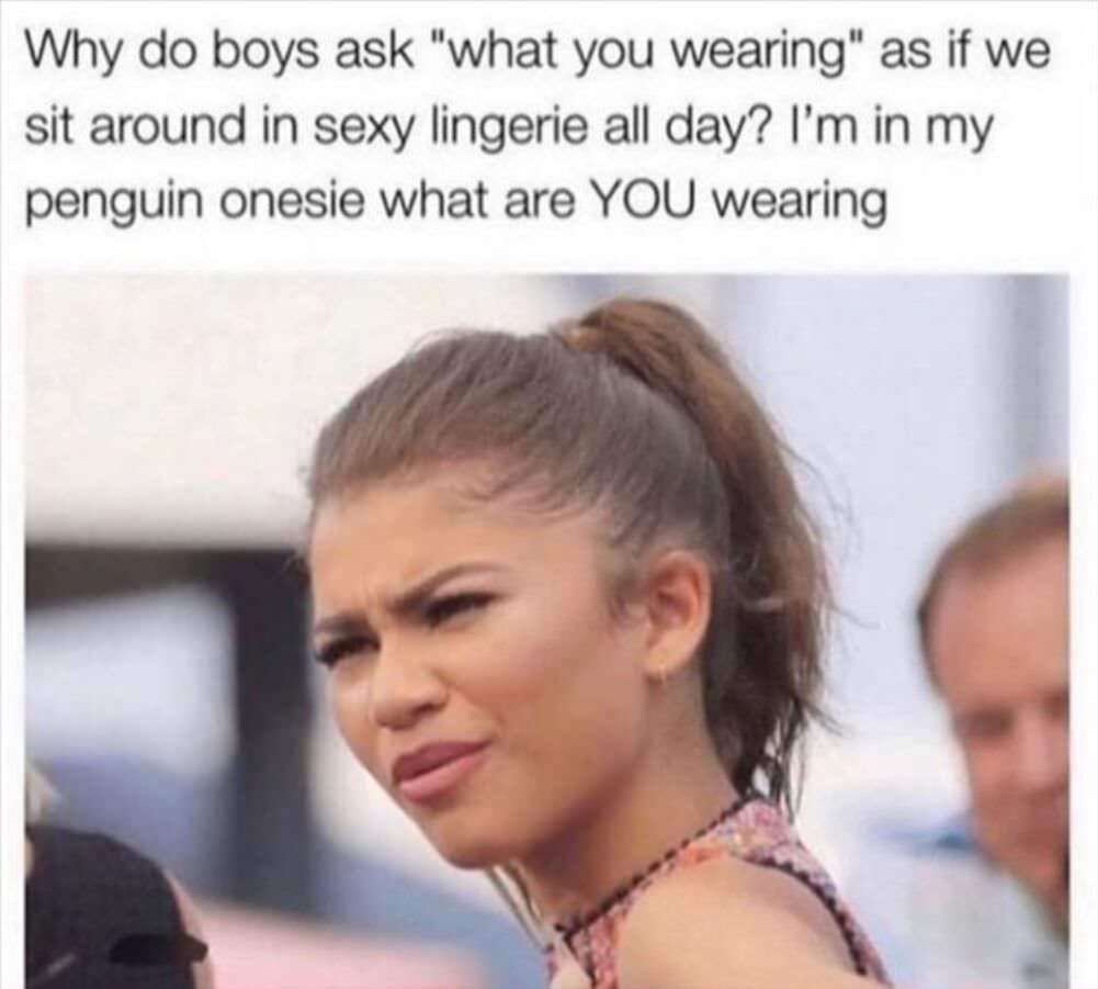 what are you wearing