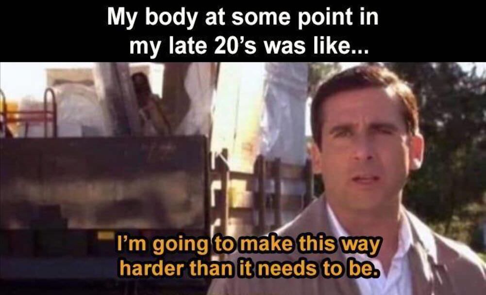 my body at that point