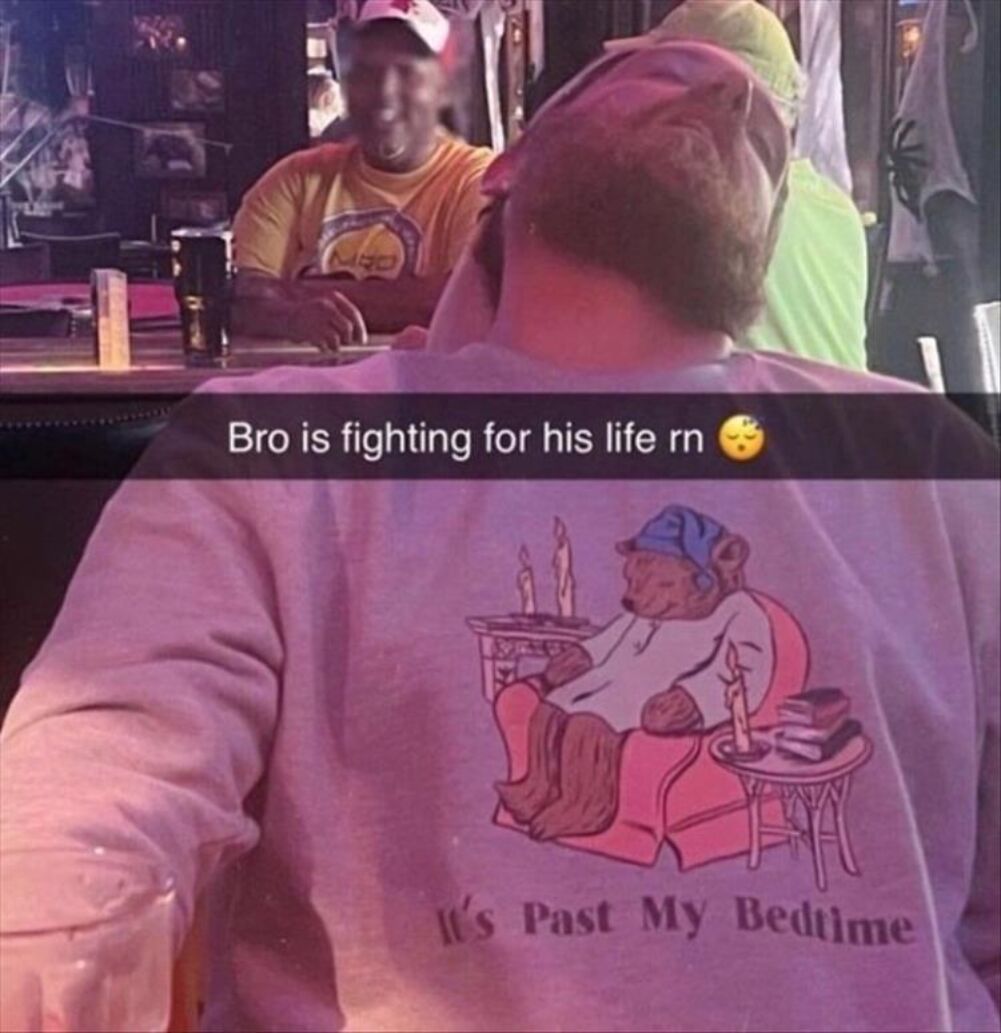 fighting for his life