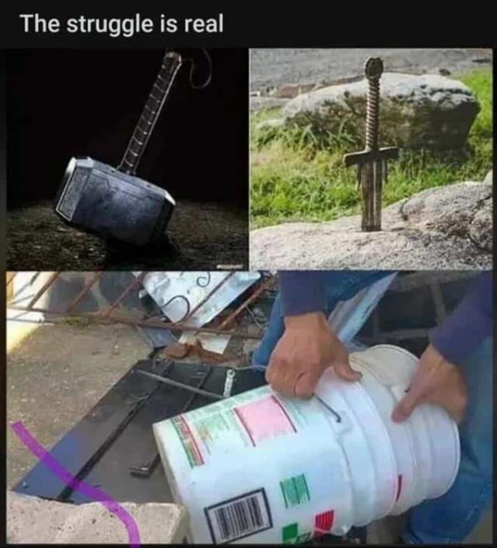 the struggle is real