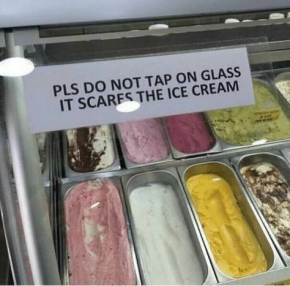 do not tap