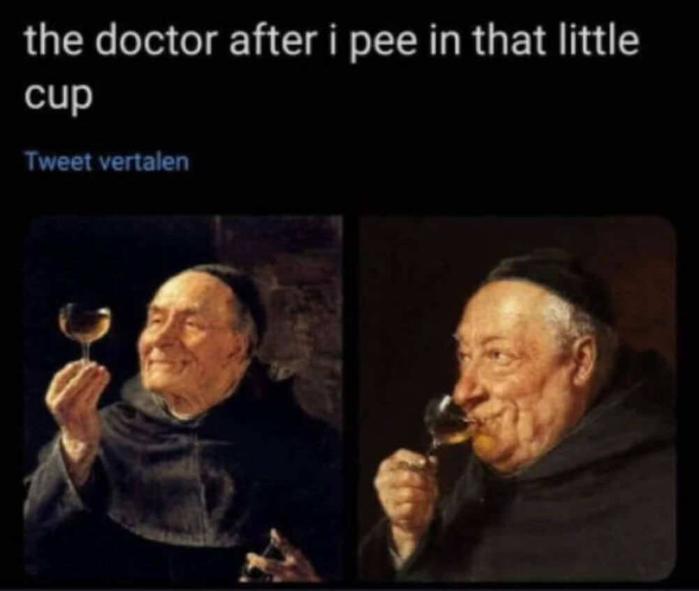 this pee need sampling