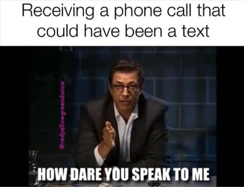 a phone call
