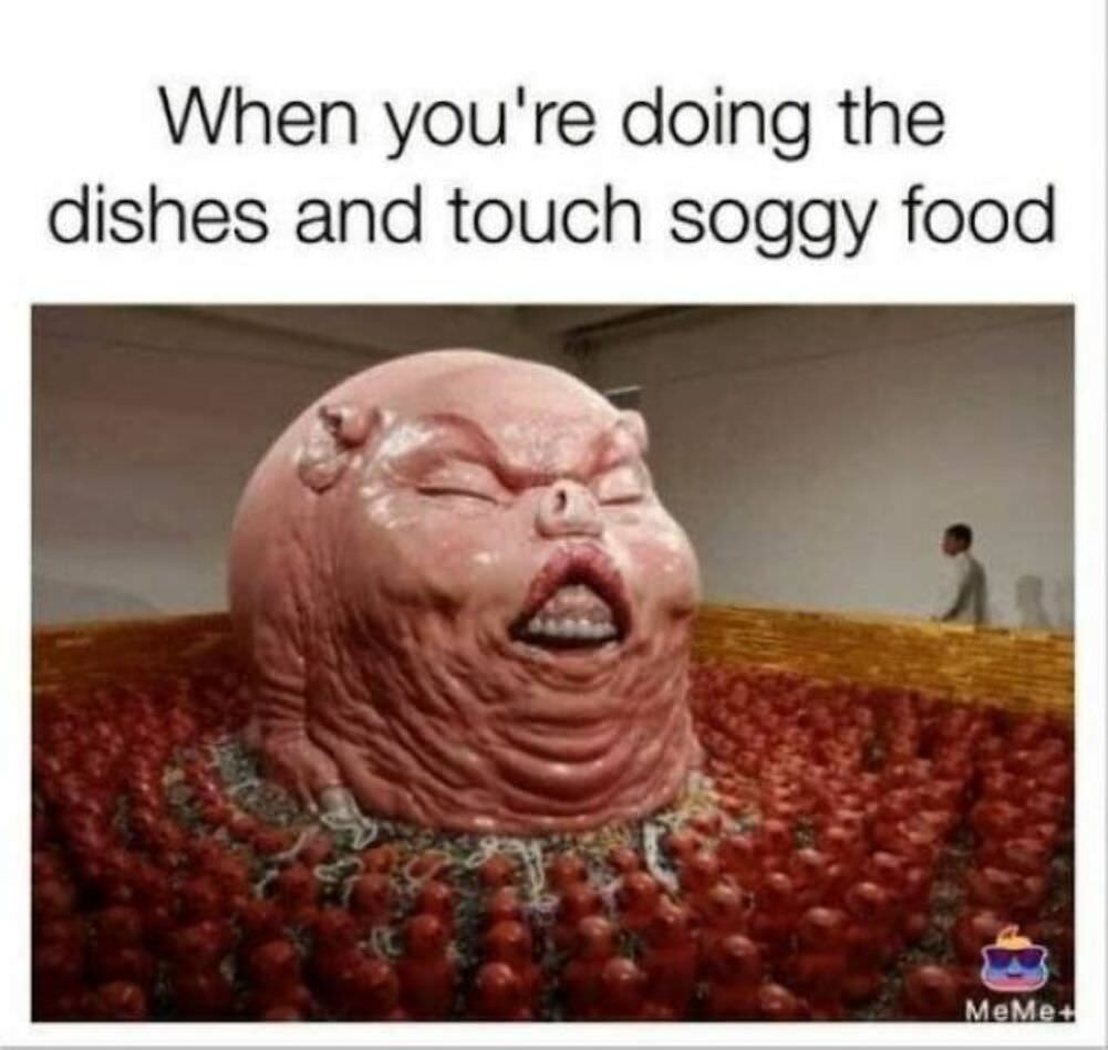 doing the dishes